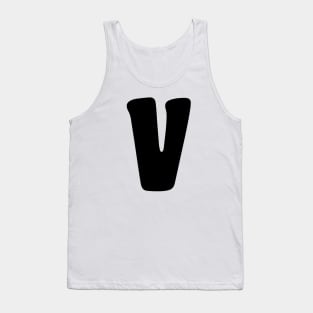 Letter V Tank Top